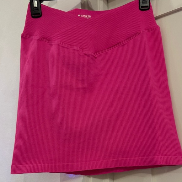 OQQ Hot Pink Skirt Size Large - Picture 3 of 6